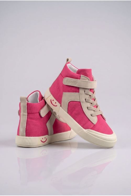 Pembe Keten Unisex Çocuk Ayakkabı
