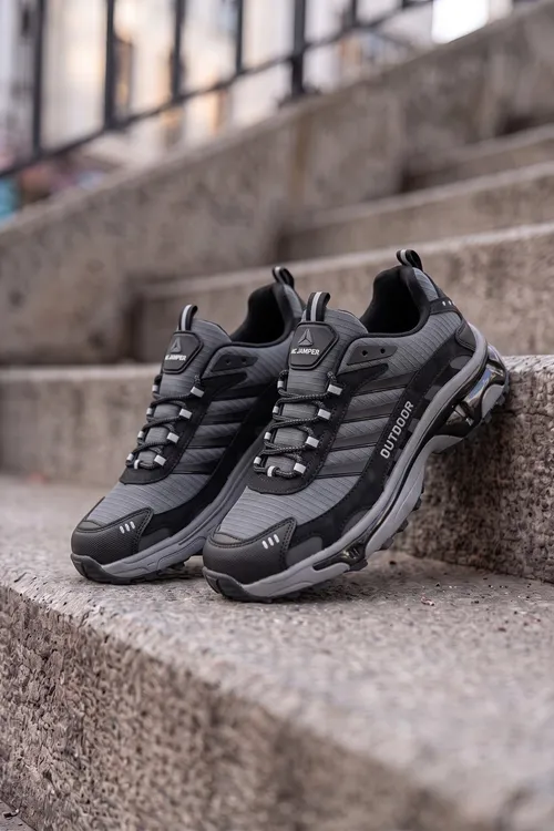 Siyah Füme Volt Erkek Outdoor Trekking Erkek Ayakkabı