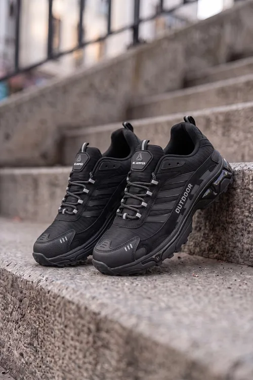 Siyah Volt Erkek Outdoor Trekking Erkek Ayakkabı