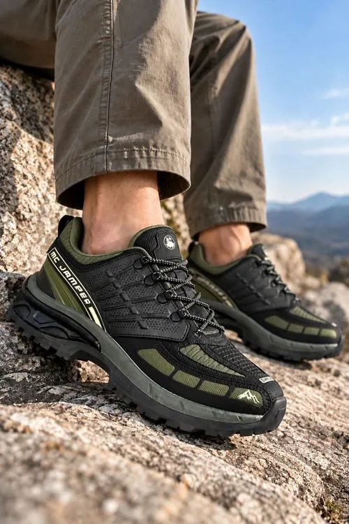 Haki Ridge Erkek Outdoor Trekking Ayakkabı 