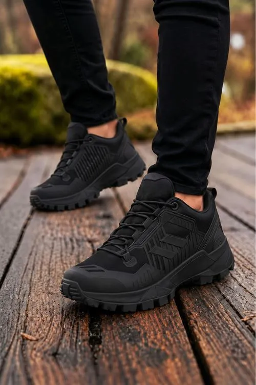 Siyah Rockadia Erkek Outdoor Trekking Erkek Ayakkabı