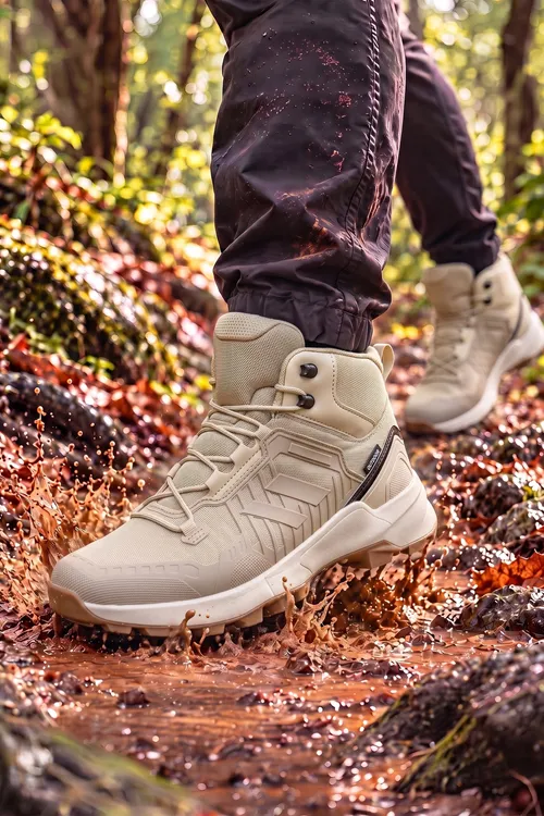 Bej Rockadia XL Erkek Outdoor Trekking Erkek Mid Bot