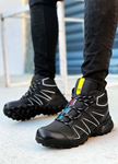 Siyah Beyaz Outdoor Trekking Erkek Bot