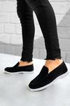 Siyah Süet Ultra Yumuşak Jel Hakiki Deri Yazlık Erkek Klasik Ayakkabı