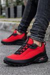 Kırmızı Siyah Caracas Erkek Spor Ayakkabı 