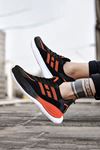 Siyah Turuncu Tech Ultra Soft Erkek Spor Ayakkabı