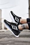 Siyah Beyaz Tech Ultra Soft Erkek Spor Ayakkabı