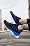 Siyah Mavi Tech Ultra Soft Erkek Spor Ayakkabı