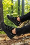 Siyah Yazlık Trekking Erkek Spor Ayakkabı