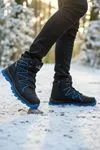 Siyah Mavi Street Erkek Outdoor Trekking Bot 