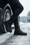 Siyah Hydro Su Geçirmez Erkek Outdoor Trekking Bot