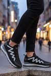 Siyah Gri Erkek Spor Ayakkabı
