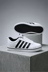 Beyaz Siyah Vento Erkek Sneaker Ayakkabı