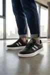 Siyah Beyaz Focus Erkek Spor Ayakkabı