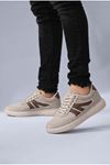 Bej Silica Kumaş Erkek Spor Ayakkabı