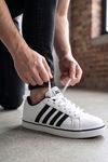 Beyaz Siyah Vento Erkek Sneaker Ayakkabı