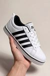 Beyaz Siyah Vento Erkek Sneaker Ayakkabı