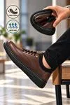 Kahve Comfort Hakiki Deri Erkek Ayakkabı