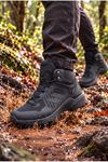 Siyah Rockadia XL Erkek Outdoor Trekking Erkek Mid Bot